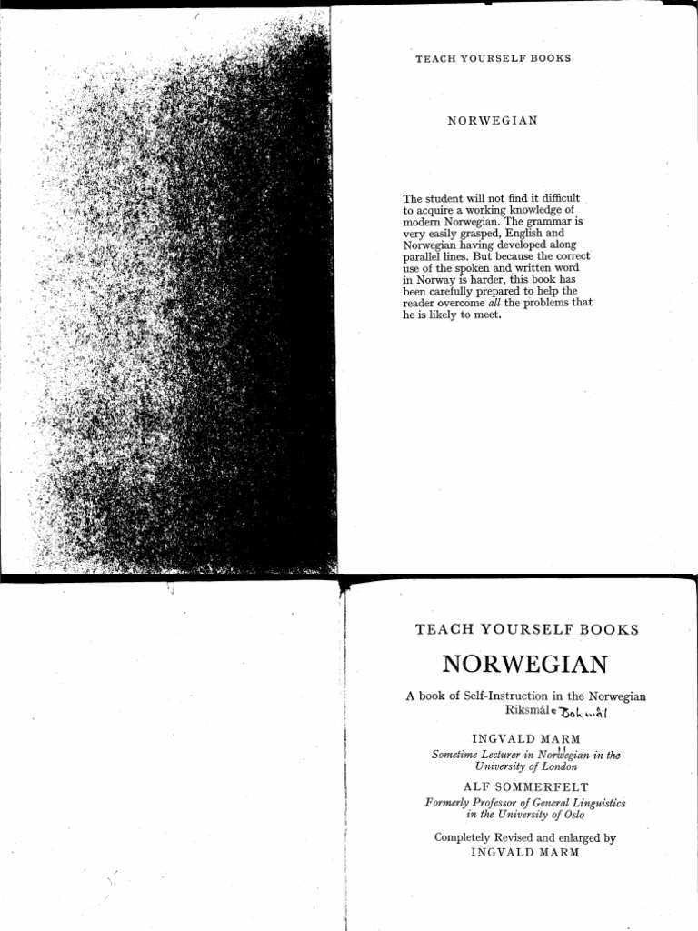 Teach Yourself Norwegian 1967 PDF PDF