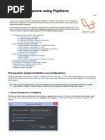 Laravel Development Using Phpstorm: Prerequisites (Plugin Installation and Configuration)