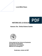 Historia de La Ecologia