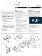 JVC KS-FX430R Installation Manual