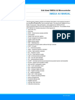Atmel 8331 8 and 16 Bit AVR Microcontroller XMEGA AU Manual