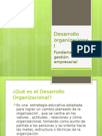 Desarrollo Organizacional