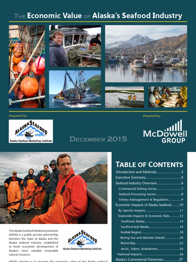 The Economic Value of Alaska's Seafood Industry PDF Alaska