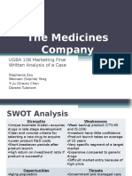 The Medicines Company Presentation Final Original