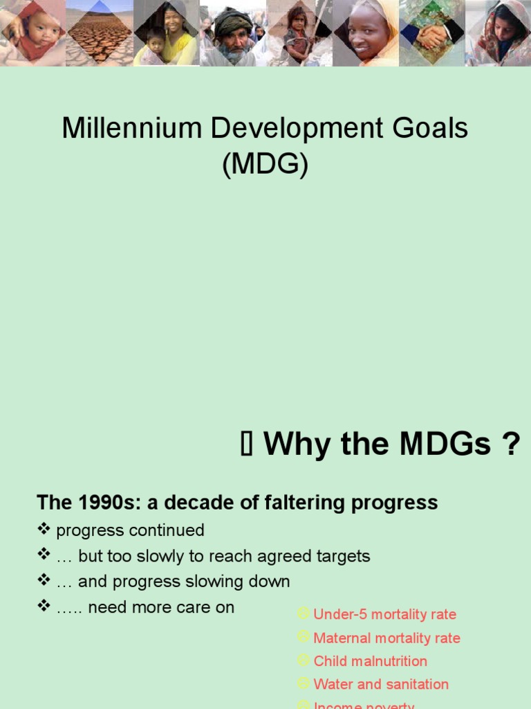 Millennium Development Goals (MDG) | PDF | Hiv/Aids | Millennium ...