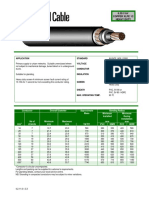 1c Cu Xlpe PVC 6.35 (11) KV Heavy Duty Cws