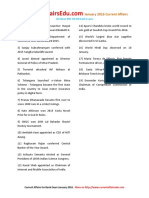 Current Affairs January 2016 PDF