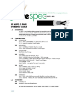 19 Awg 2 Pair Shielded Cable