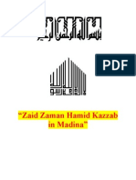 Zaid Zaman Hamid Kazzab in Madina