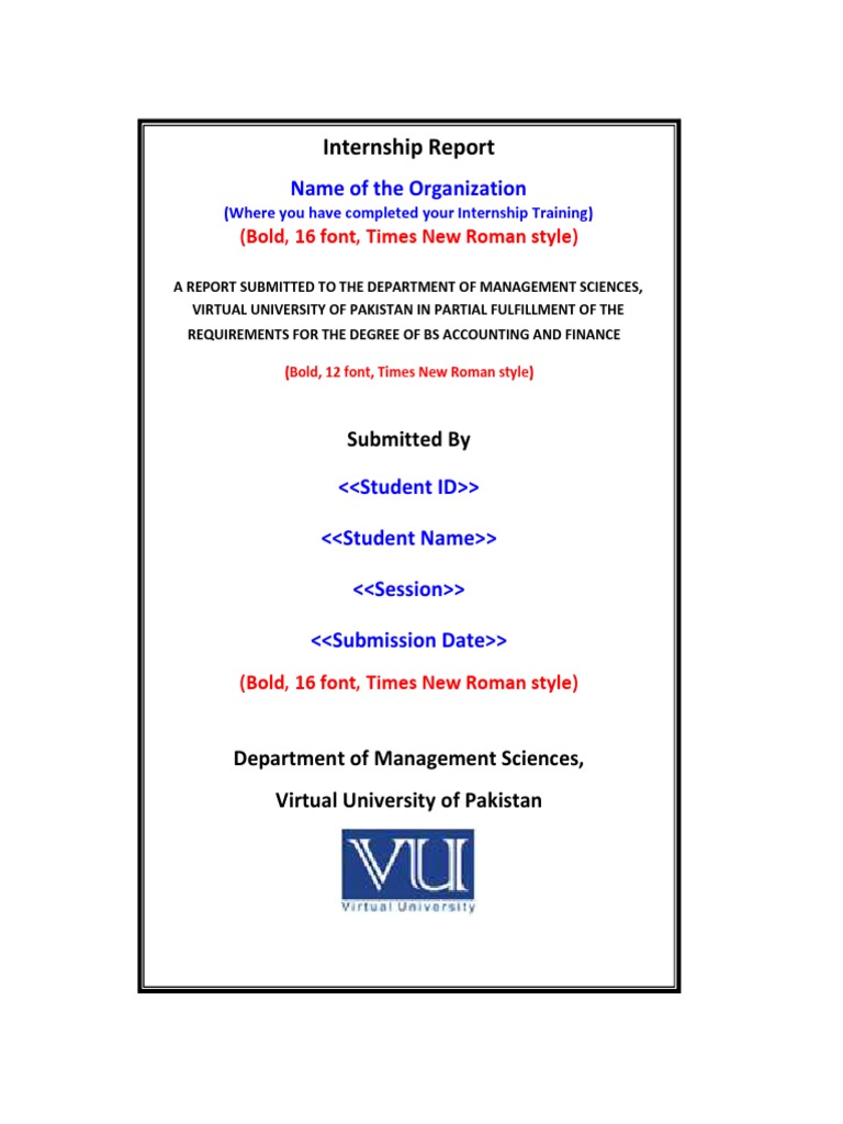 Internship report sample architecture pdf picture