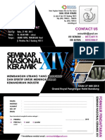 Leaflet Diseminasi XIV 2015