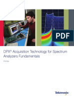 DPX Acquisition Technology For Spectrum Analyzers Fundamentals