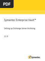 EV 11.0.1 - Setting Up Exchange Server Archiving