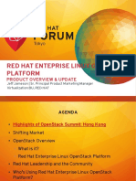 Red Hat Enteprise Linux Openstack Platform: Product Overview & Update