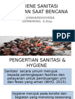 Sanitasi Hygiene Lapangan Saat Bencana