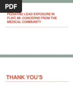 Pediatric Lead Exposure Flint Water 092415