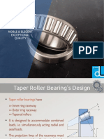 Taper Roller Bearings Available in Various Versions
