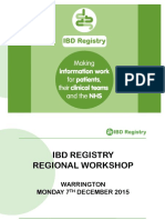 IBDR Regional Workshop: Warrington 