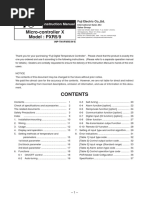 Manual Book Fuji Electric PXR5-9 PDF