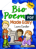 Free Bio Poems Made Easy