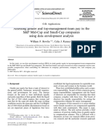 Assessing Gender and Top-Management-Team Pay in The S&P Mid-Cap and Small-Cap Companies Using Data Envelopment Analysis