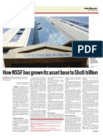 How The NSSF Has Grown Its Asset Base To Shs6 Trillion