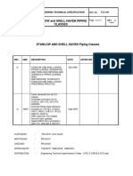 ETS 601, Piping Classes