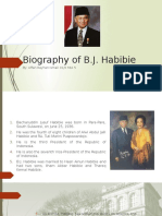 Biography of B.J. Habibie