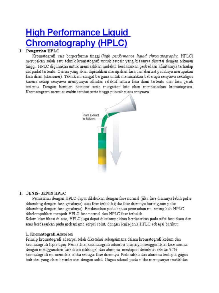 High Performance Liquid Chromatography PDF