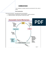 Homeostasis Note