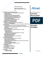 Atmel 2490atmel-2490-8-bit-avr-microcontroller-atmega64-l_datasheet 8 Bit Avr Microcontroller Atmega64 l Datasheet