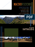 Arsitektur Peradaban Machupichu