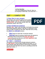 Haemophilia - Tips On Essay Questions