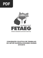 Convencao Coletiva Do Trabalho Do Setor Sucroalcooleiro Goiano