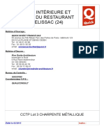 CCTP Lot 3 CHARPENTE PDF