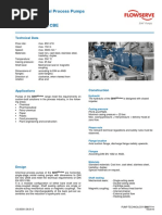 KSB WKLn Multistage Pump Data Sheet | PDF | Pump | Energy Technology