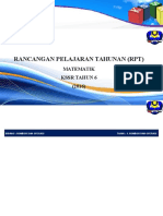 RPT Matematik KSSR Tahun 6 2016