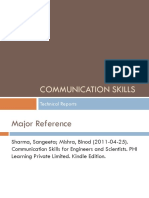 Communication Skills Report Writing