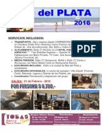 Mar Del Plata 2016 - Tobas Tours