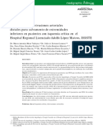 Experiencia en Derivaciones Arteriales Distales Para Salvamento de Extremidades Inferiores en Pacientes Con Isquemia Critica