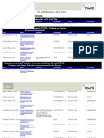 CTW Schedule