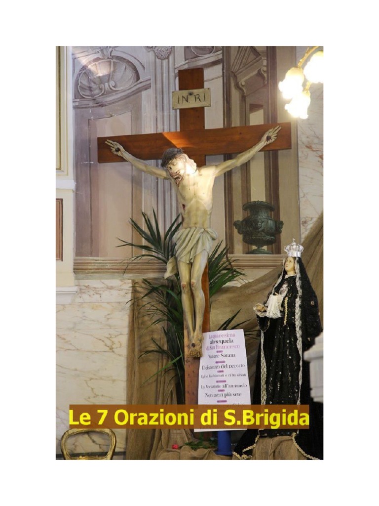 Le Sette Orazioni Di Santa Brigida Per 12 Anni