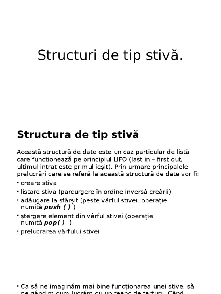 Stiva (C++) | PDF