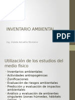 Inventario Ambiental-Estudio Medio Fisico