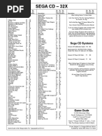 Download SegaCD by Game Dude SN29609601 doc pdf