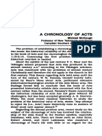 A Chronology of Acts - McGough PDF