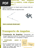 Transporte de Ângulos