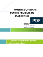 Instrumente Software Pentru Proiecte de Marketing