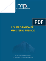 Ley Organical Del Ministerio Público