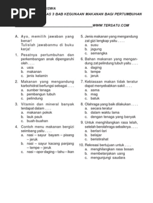 Untuk memperoleh zat pembangun bagi tubuh maka mengkonsumsi makanan yang berasal dari